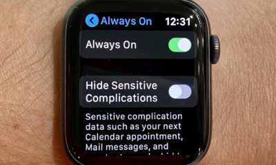 Turn off the new Apple Watch 5 features.