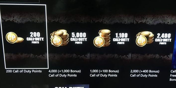 Missing Call of Duty Points in Modern Warfare? They just aren't live yet. 