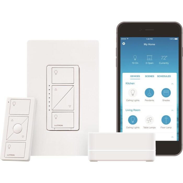 Save 20% off the Lutron smart switches. 