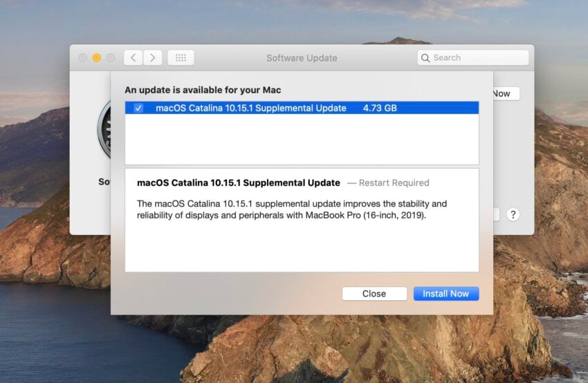 Fix MacBook Pro 16 problems with this update.