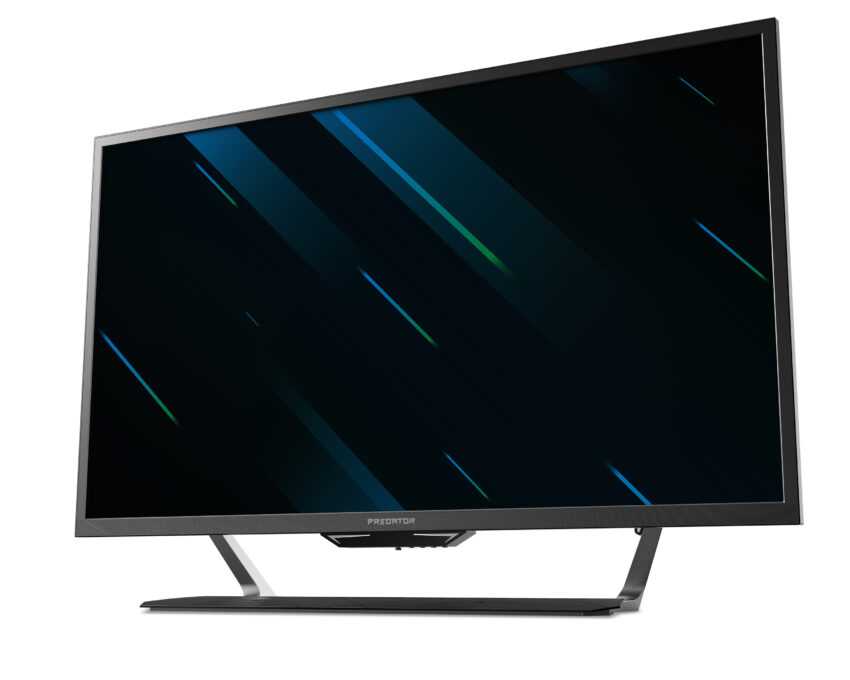 The Acer Predator CG437K P is a large format gaming display with 4K and the ability to match the refresh rate on your PC or Xbox One.