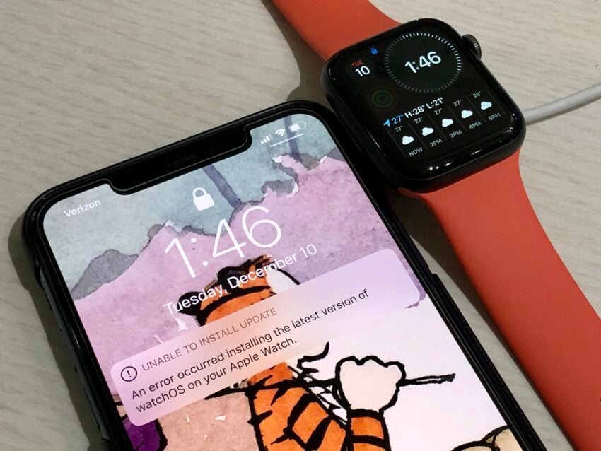 Be aware of watchOS 6.1.1 problems. 