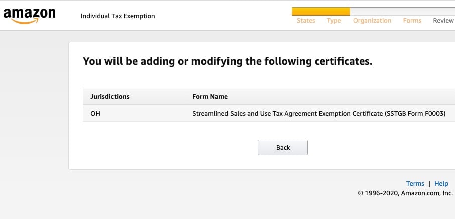 How to make tax exempt purchases on Amazon.