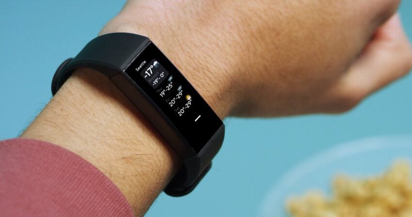 Th Wyze band tracks your fitness and controls your smart home.