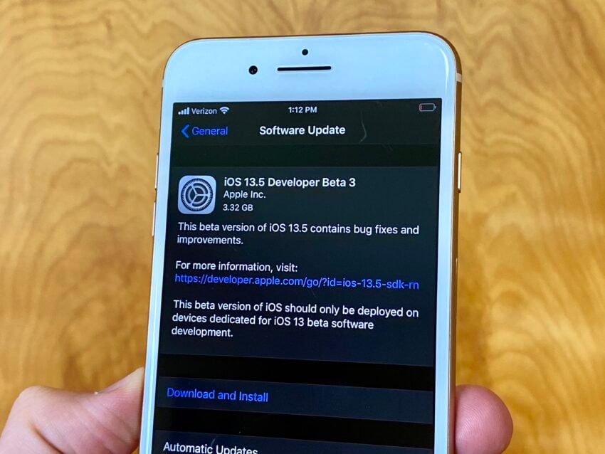 Ios 13.5 Release Ios 13.5 Release