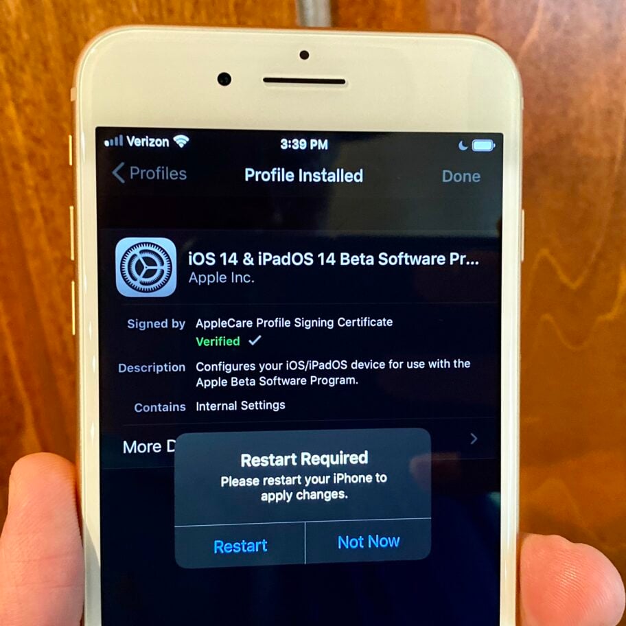 ios 12 beta download profile