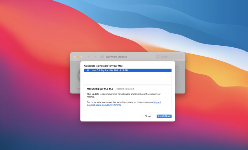 Install macOS Big Sur 11.6.6 for Improvements to Reminders