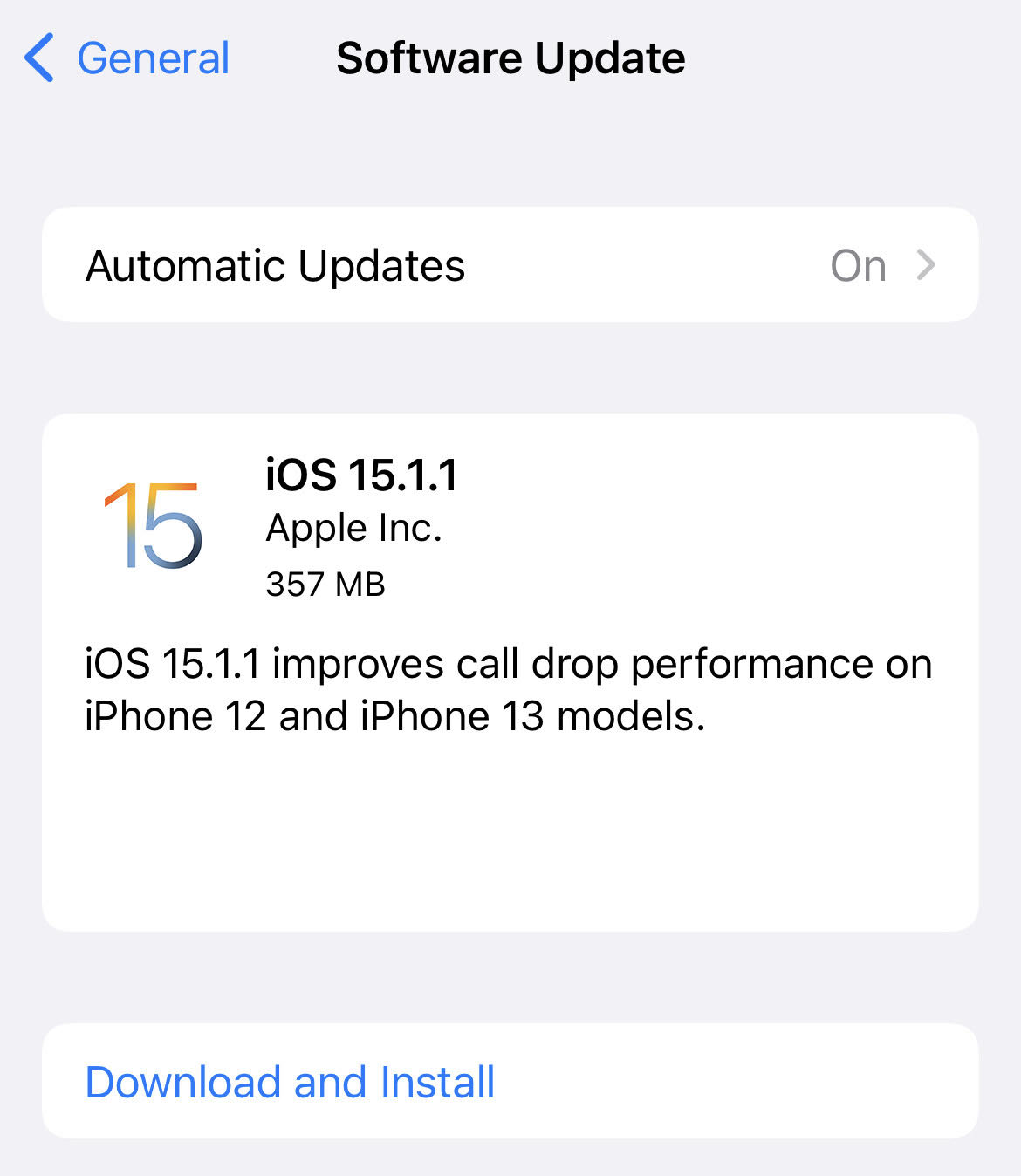 5 Things to Know About the iOS 15.1.1 Update