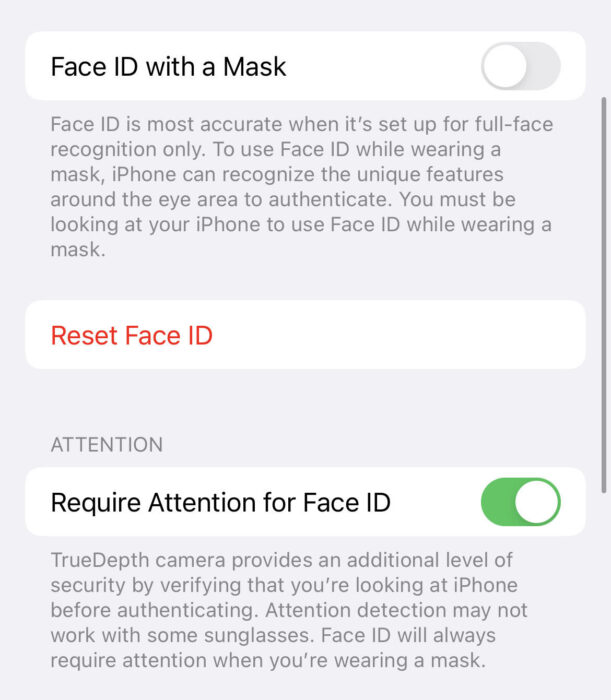 Install iOS 15.6.1 for Face ID Improvements