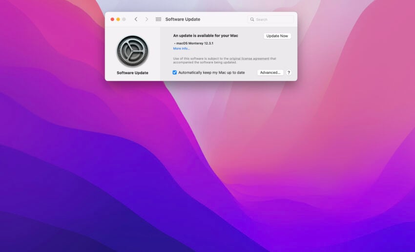 Install macOS Monterey 12.3.1 for Better Security