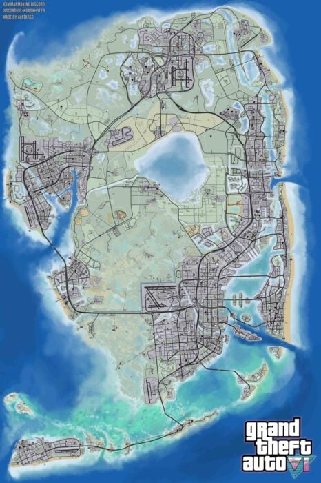 GTA 6 map