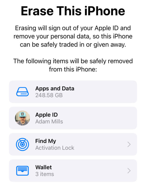How To Factory Reset The IPhone 15