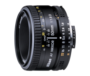 Nikon 50 mm f1.8 Prime Lens