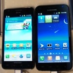 AT&T and Sprint versions side by side Samsung Galaxy S II