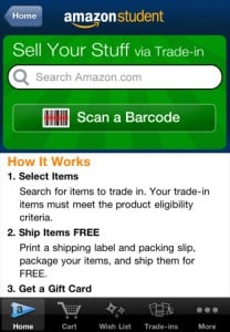 Amazon Student iPhone App Amazon Student iPhone App