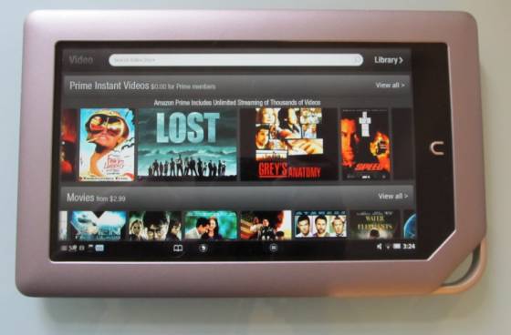 Amazon Video on Nook Tablet Amazon Video on Nook Tablet