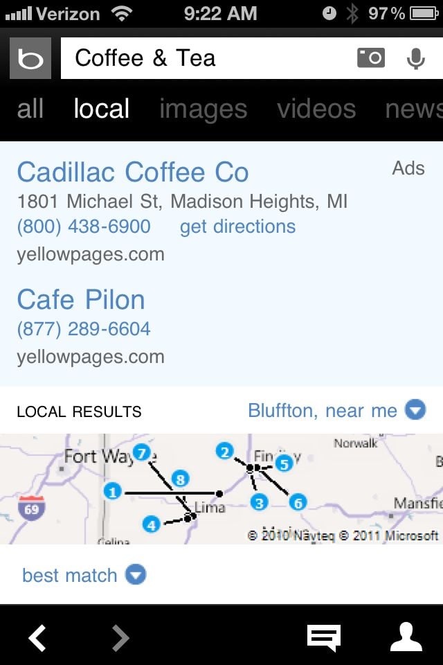 Bing Mobile App