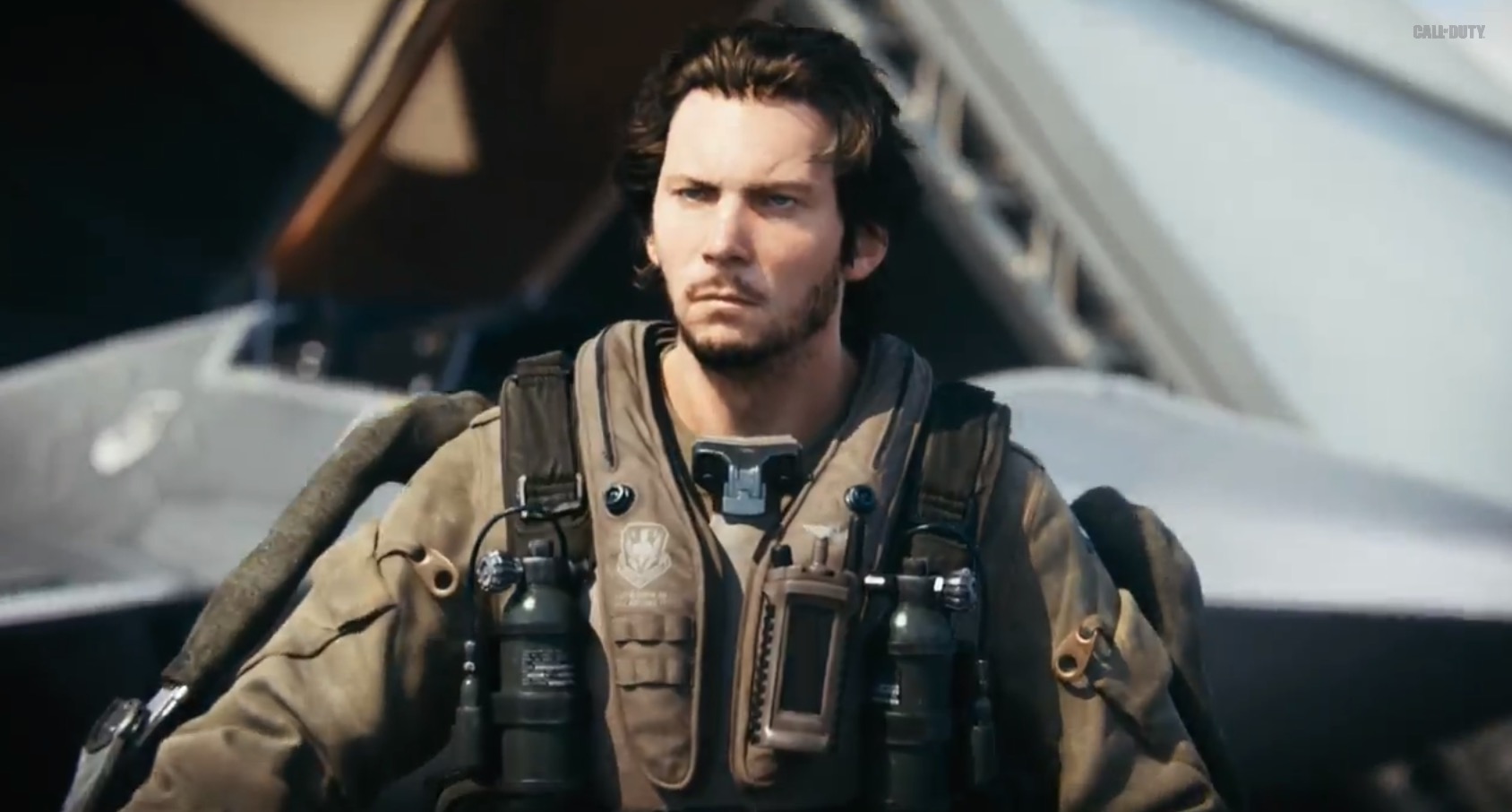 A new Call of Duty: Advanced Warfare ad highlights gameplay and advanced weapons.