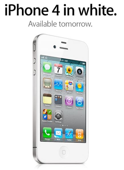 White iPhone 4 Coming April 28