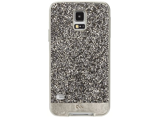 Add crystals and leather to the back of your Galaxy S5.