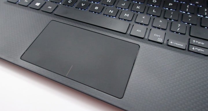 This is a very nice touch pad, especially for a Windows notebook.