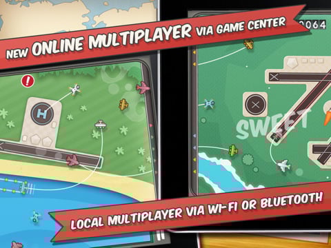 Flight Control HD iPad app Flight Control HD iPad app