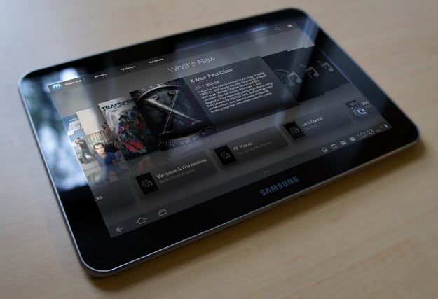 Samsung Galaxy Tab 8.9 glossy screen