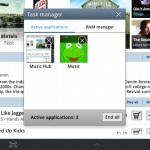 Samsung Galaxy Tab 8.9 TouchWiz -Mini App Task Manager