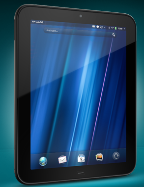 HP TouchPad display HP TouchPad display