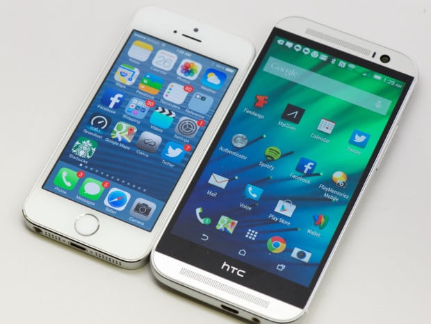 The HTC One M8 front-facing speakers deliver sound that competitors can't match.
