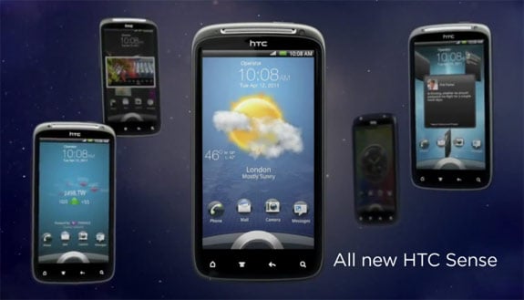 HTC Sense 3.0 lockscreen