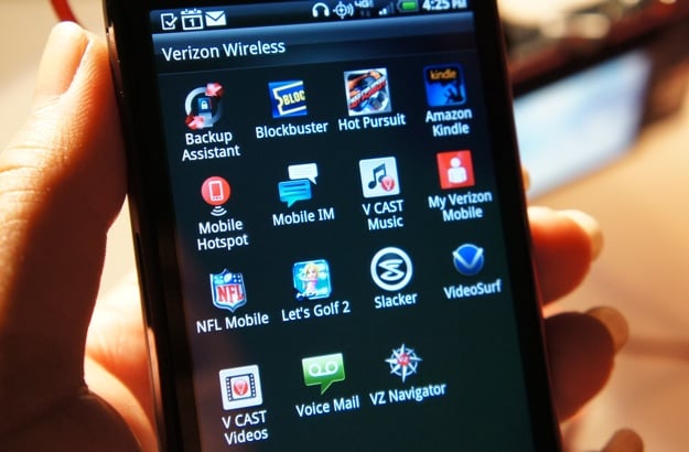 HTC Rezound Pre-loaded apps from Verizon Wireless