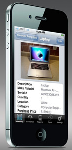 Home Inventory Smartphone