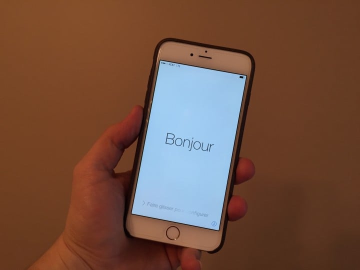 Get started restoring an iPhone from iCloud.