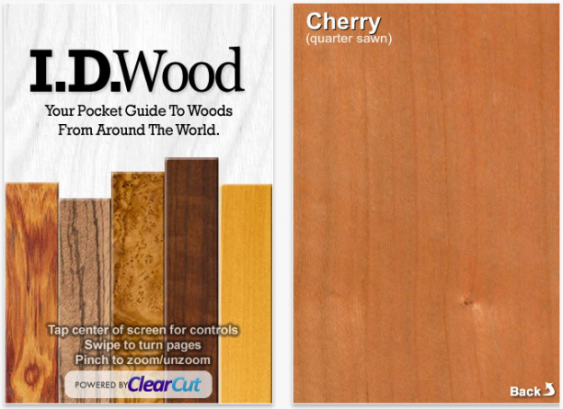 Find the right wood with I.D. Wood.