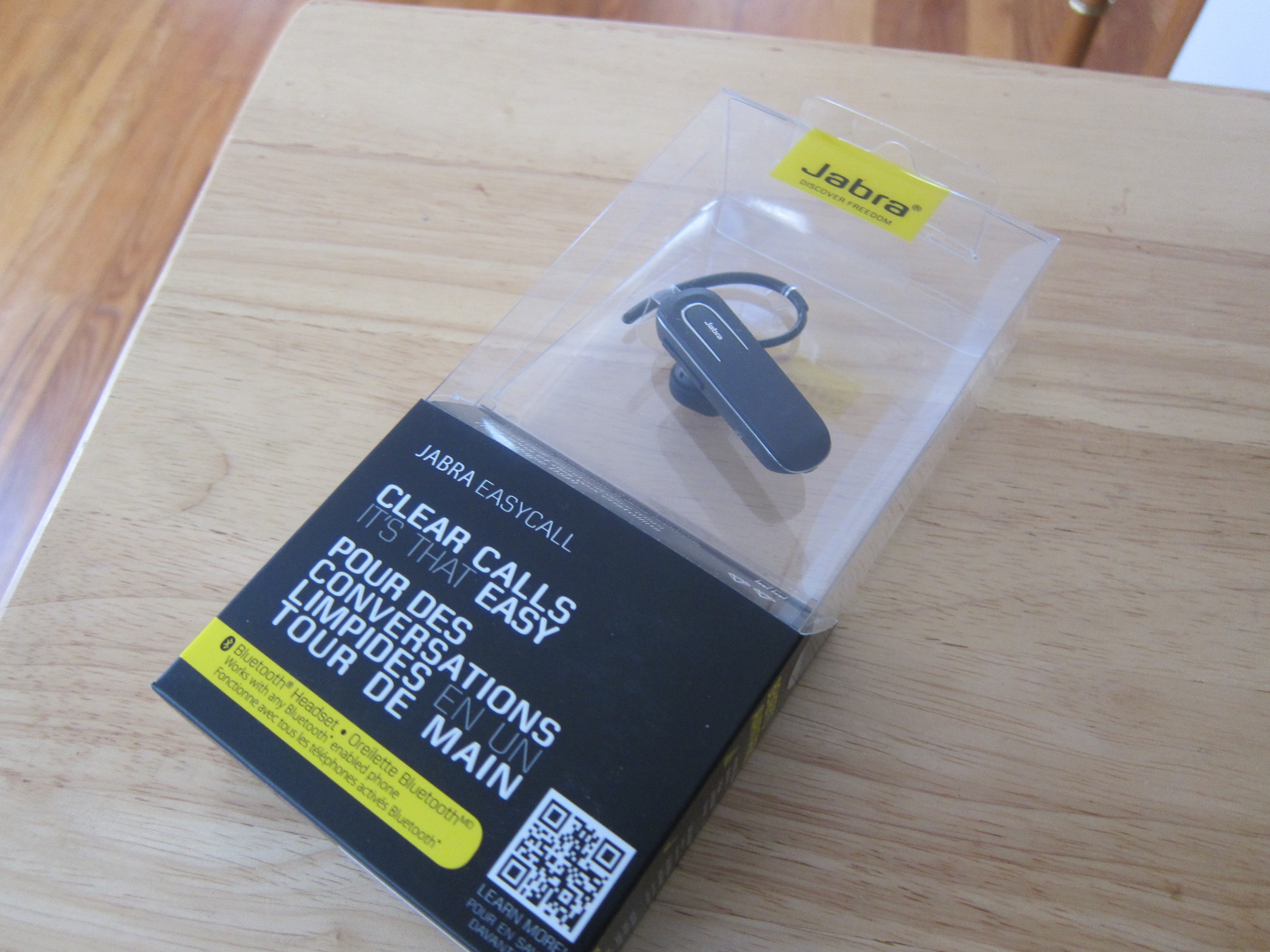 The Jabra Bluetooth Headset