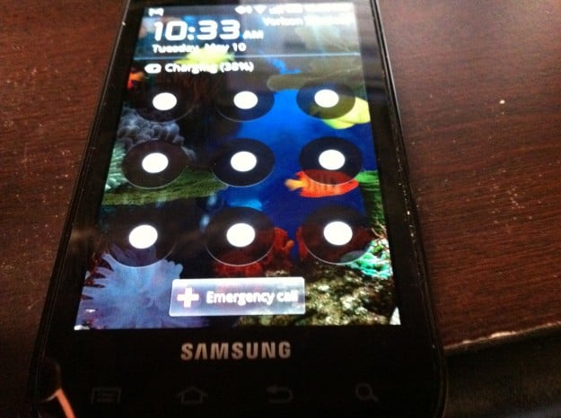 Android Unlock Screen Pattern