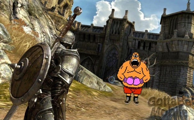 Infinity Blade vs. Punchout
