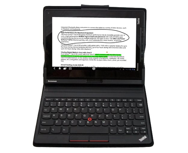 ThinkPad Tablet Keyboard Folio Case