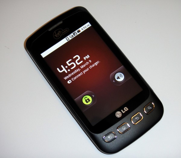 LG Optimus V Prepaid Android Smartphone