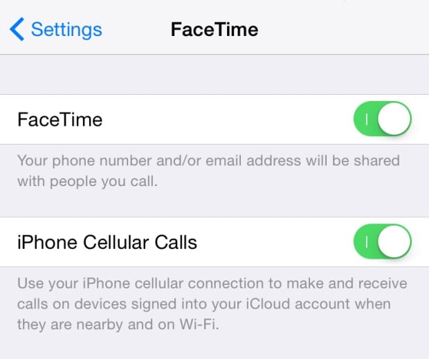 Make a call from your iPad or Mac.