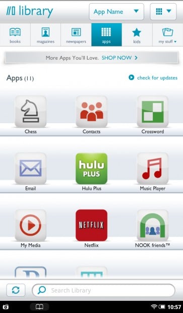 Nook Tablet App Store