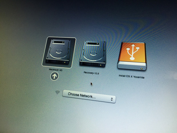 This will complete an OS X Yosemite downgrade to OS X Mavericks.