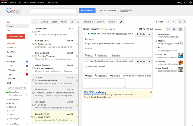 Preview Pane Preview Pane in gmail