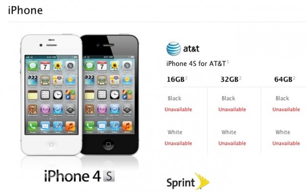 Reserve an iPhone 4S