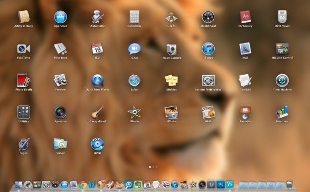 LaunchPad in OS X Lion