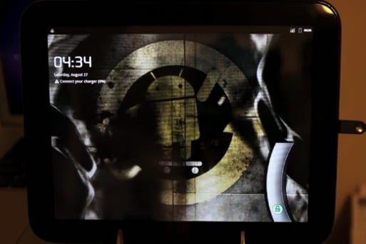 CyanogenMod running on HP Touchpad