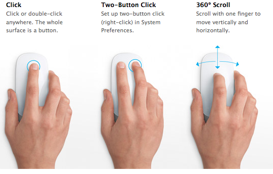 linkage three Fifty Apple Intros Multi-Touch Magic Mouse
