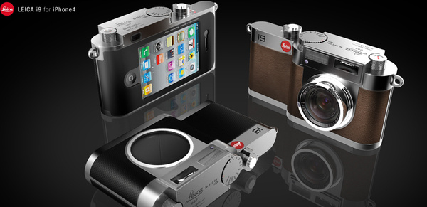 LEICA i9 iPhone Camera Case Concept Design