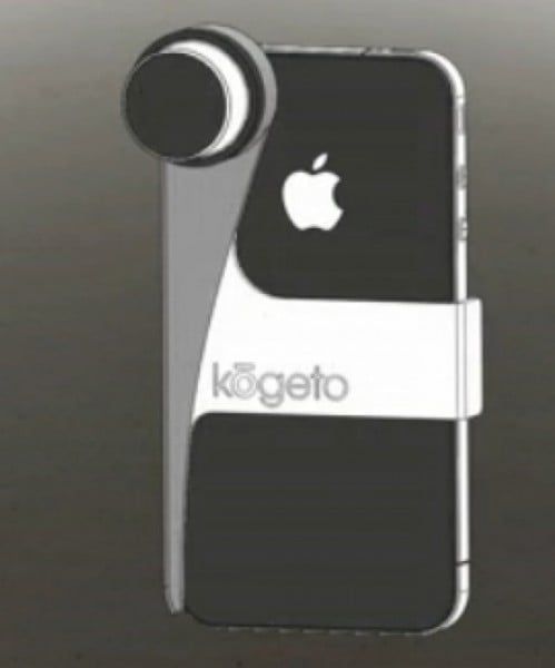 Dot Clasps to back of iPhone 4